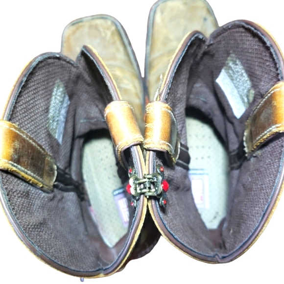 Justin Original Work Men Stampede Rugged Cowhide Work Square Toe SE4681/ 10.5 EE - Picture 12 of 17